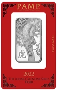 PAMP 2022 Year of the Tiger 1 Ons Zilverbaar