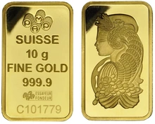 10 gram goudbaar - Tweedehands