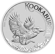 2024 Australische Kookaburra Zilveren Munt 1oz