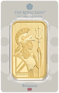 100 Gram goudbaar Britannia