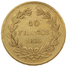 40 Franse Frank Gouden Munt