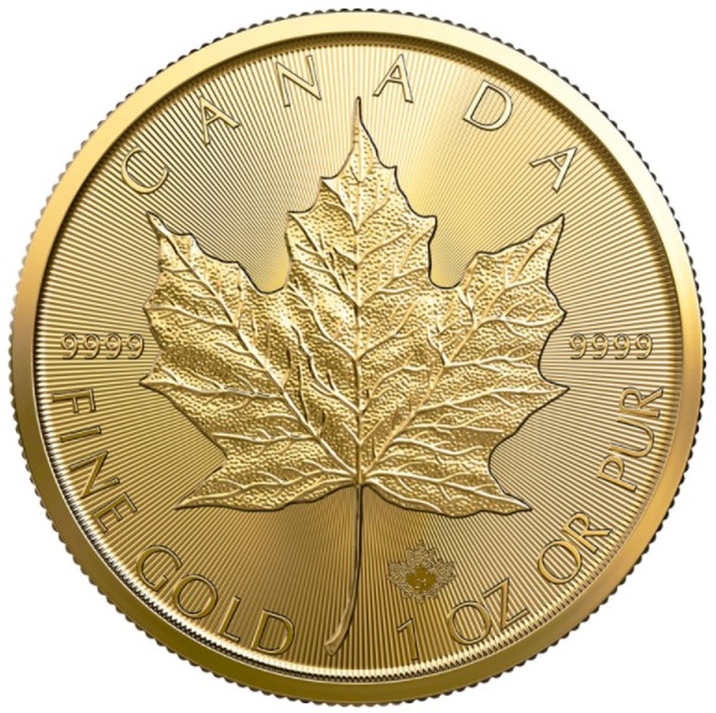 2022 1oz Canadian Maple Gouden Munt