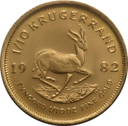 1982 Tenth Ounce Krugerrand