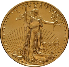 2010 1/4 troy ounce gouden American Eagle munt