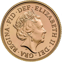 2018 Gouden Sovereign Munt