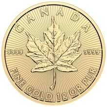 2024 MapleGram 25 x 1g Gouden Munten
