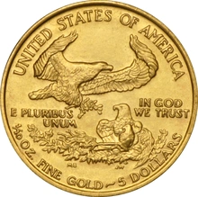 1989 Tenth Ounce Eagle Gold Coin