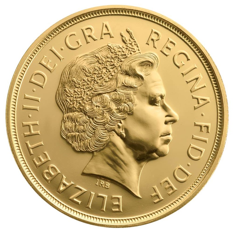 £5 British Gold Coin (Quintuple Sovereign)