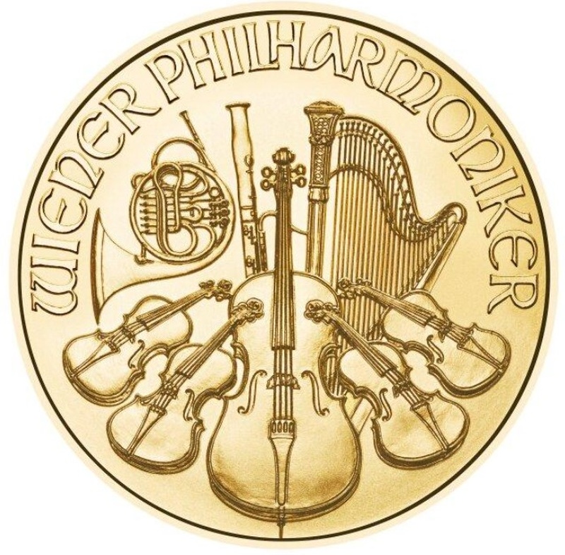 2023 Kwart Ons Oostenrijkse Gouden Philharmonic Munt