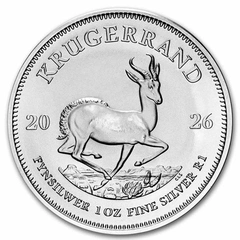 2026 1 troy ounce zilveren Krugerrand munt