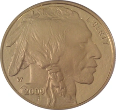 2009 Proof 1 troy ounce gouden American Buffalo munt
