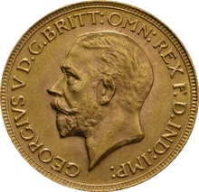 1930 Gold Sovereign - King George V - SA