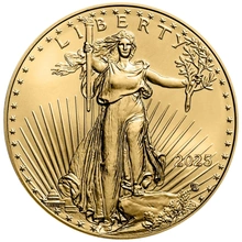 2025 1 Ons American Eagle Gouden Munt