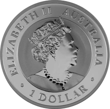 2022 1 Ons Zilver Australian Wombat