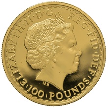 2010 One Ounce Proof Britannia Gold Coin