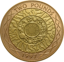1997 Two Pound Proof Gold Coin: Technologies