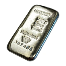 250 Gram Zilverenbaar - Beste waarde