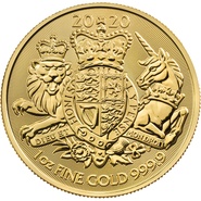 1 troy ounce gouden Royal Arms munt - 2020