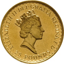 1989 Quarter Ounce Britannia Gold Coins