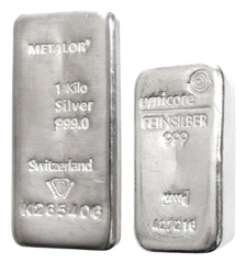 1 kilogram zilverbaar beste waarde nieuw