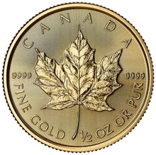 2025 Half ounce gouden esdoorn