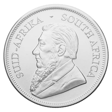 1 troy ounce zilveren Krugerrand munt - 2019
