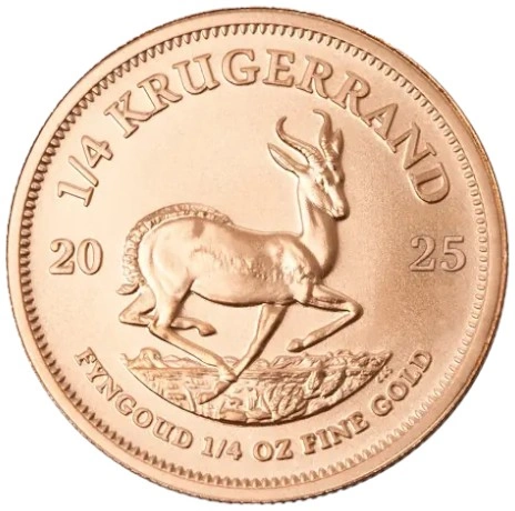 2025 Kwart Ons Krugerrand Gouden Munt