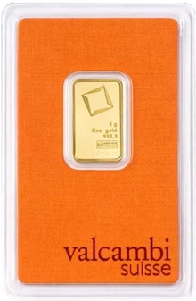 Valcambi 5 Gram Goudbaar