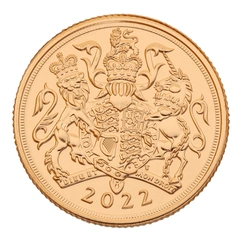 2022 gouden Sovereign munt