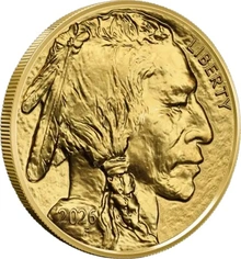 2026 1 troy ounce gouden American Buffalo munt