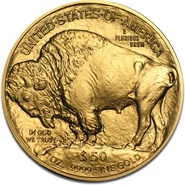 1 troy ounce gouden Buffalo munt - Beste waarde