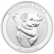 1 troy ounce zilveren Koala munt - 2020