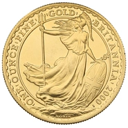 2000 Gold Britannia One Ounce Coin