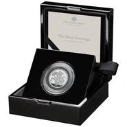 2025 Proof Zilveren Sovereign Munt In Doos
