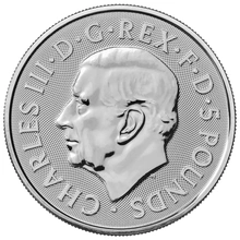 2024 Seymour Eenhoorn Zilveren Munt Tudor Beesten 2oz