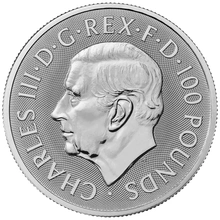 2024 Tudor Draak - Tudor Beasts 1oz Platinum Munt