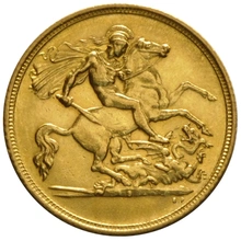 1/2 gouden Sovereign munt - Beste waarde