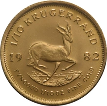 1982 Tenth Ounce Krugerrand