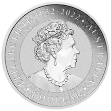 2023 1 Ons Zilveren Australian Kangaroo Munt