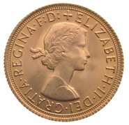 Sovereign - Elizabeth II, Young Head Gouden Munt