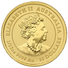 1/10 troy ounce gouden Lunar munt - Muis - 2020