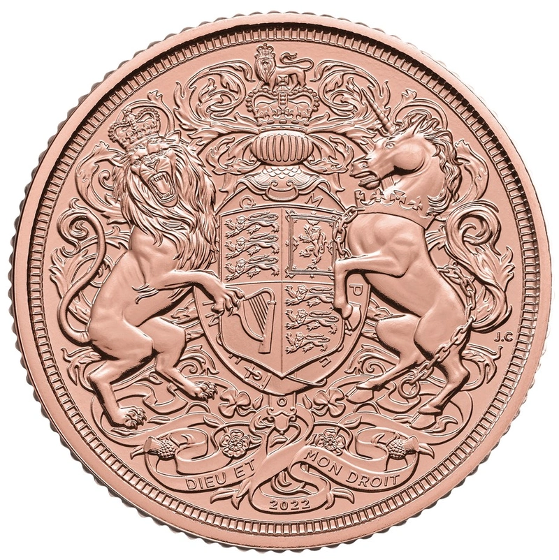 2022 Queen Elizabeth II Memorial Sovereign Munt