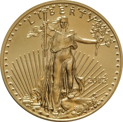 2012 1/2 troy ounce gouden American Eagle munt