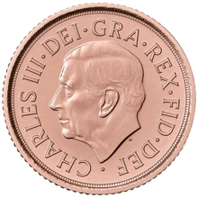 1/2 gouden Sovereign munt - 2025