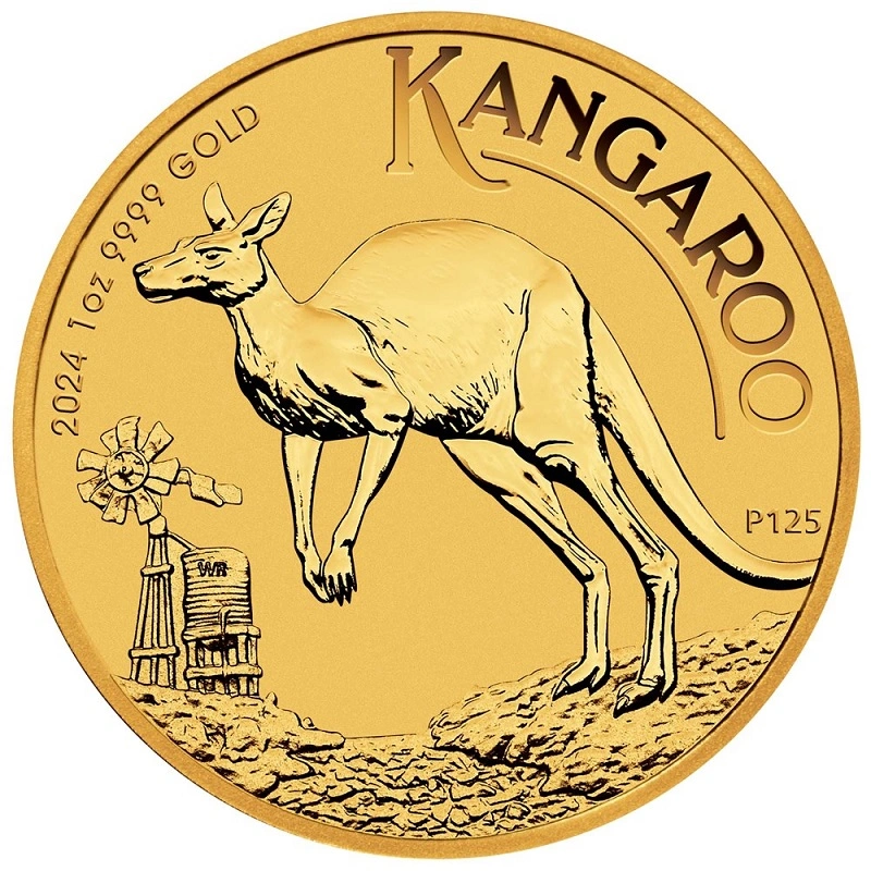 2024 1oz Australische Kangoeroo Gouden Munt