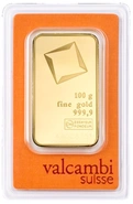 Valcambi 100 Gram Goudbaar