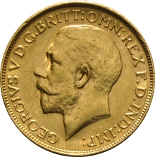 1915 Gold Sovereign - King George V - P