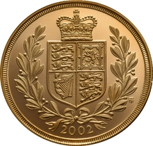 2002 Gold Proof Sovereign Three Coin Set