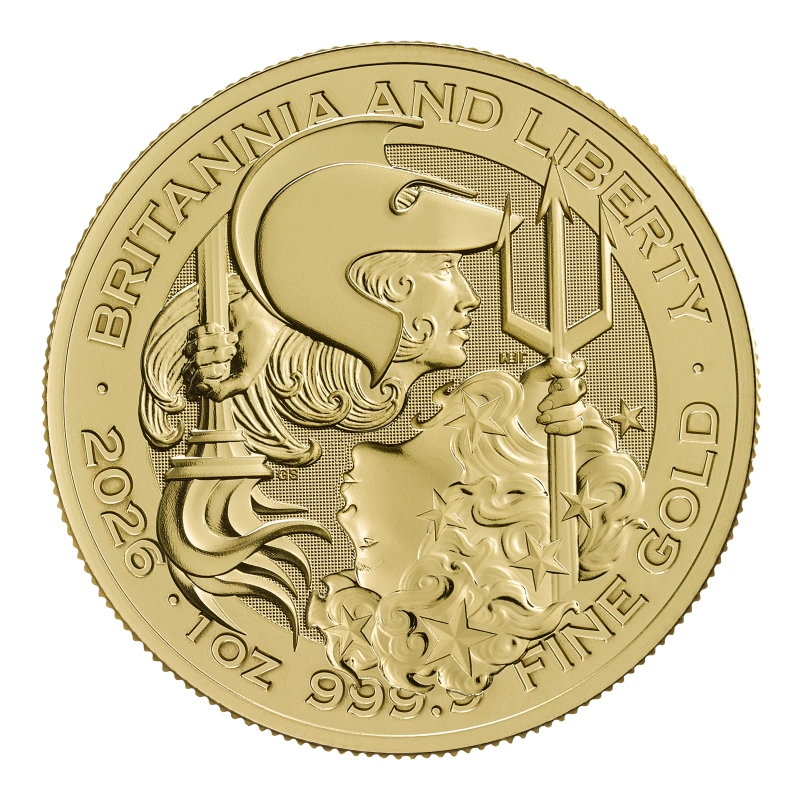 2026 1oz Britannia & Liberty Gold Coin