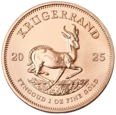 2025 1 troy ounce gouden Krugerrand munt